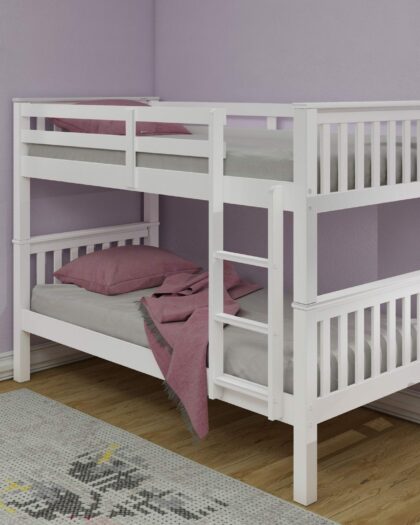Mission Childrens Bunk Bed White